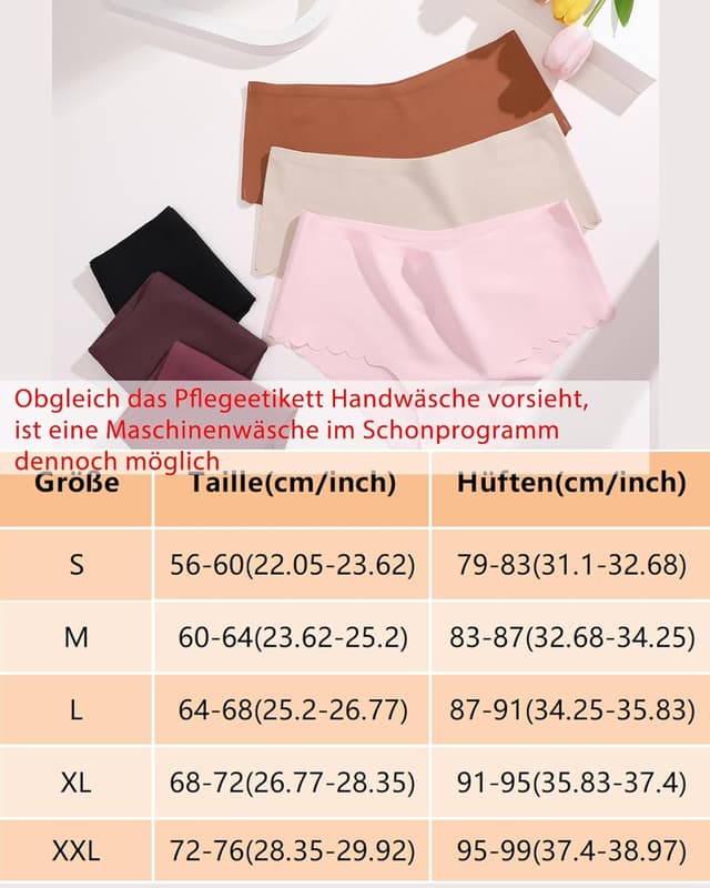 Thumbnail 5 de Sth Big Nahtlose High Waist 6er Pack