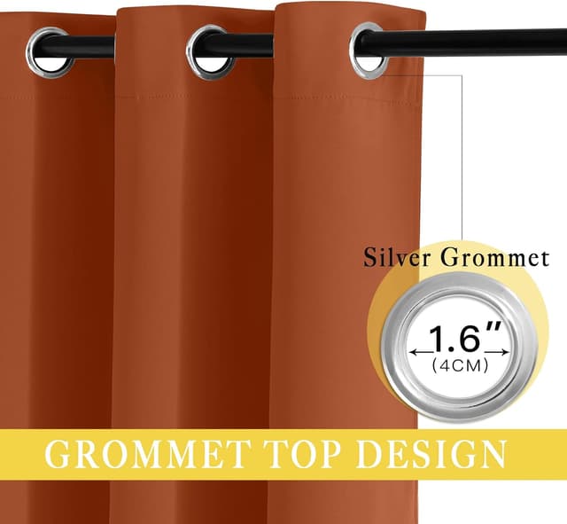 Detalle de NICETOWN Doorway Curtains 52x78 inches