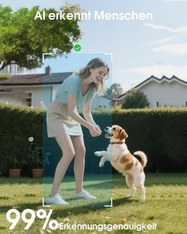 Thumbnail 5 de ANRAN 4K Solar Überwachungskamera 8MP