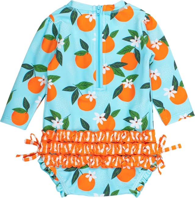 Detalle 2 de RuffleButts Floral Rash Guard 50