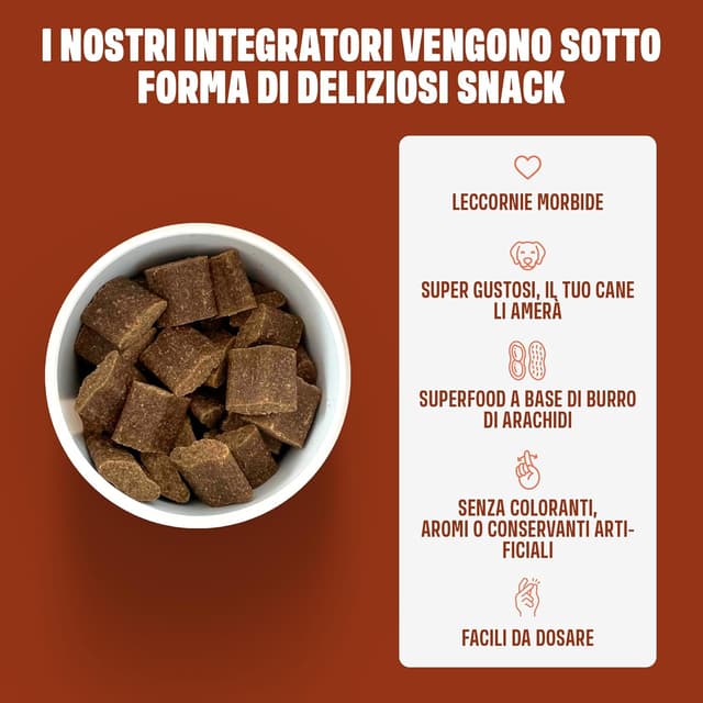 Detalle de ivvi Anal Gland Care snack per ghiandole anali e intestino dei cani, 60 snack (270g)