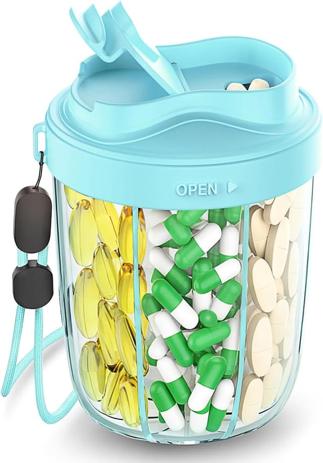 Imagen de Large Pill Dispenser 7-Day Organizer 💊 en OfertitasTOP