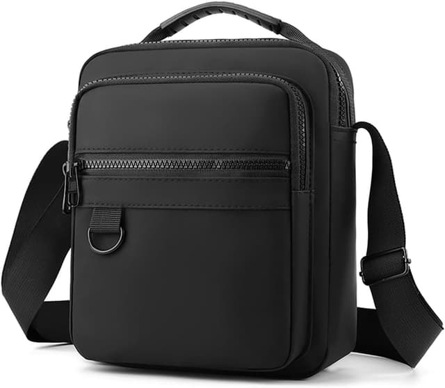 Thumbnail 6 de Herren-Schultertasche / Umhängetasche Herren aus PU mit wasserdichtem Crossbody-Design