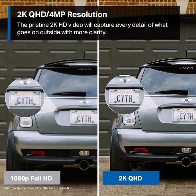 Detalle de Tapo by TP-Link Wire-Free MagCam C425 Magnetic Mount 2K Smart Security Camera