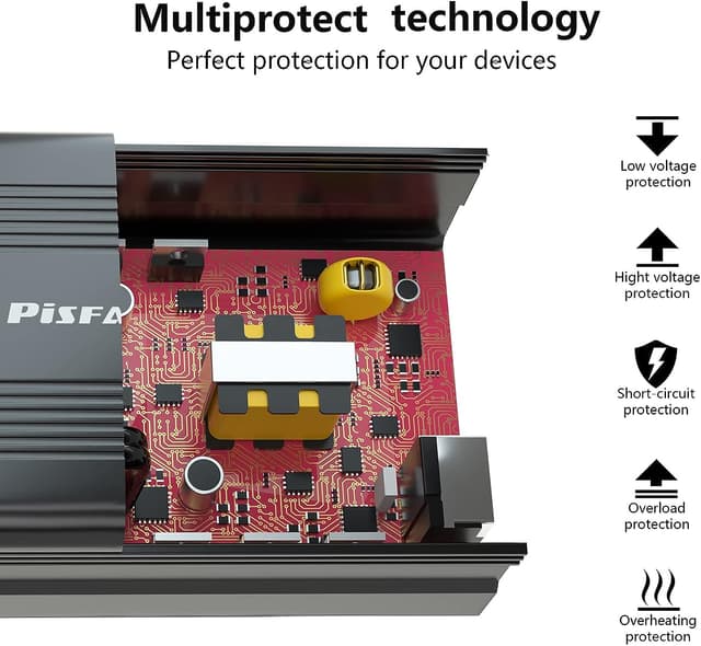 Thumbnail 6 de 150W Power Inverter 12V to 110V USB