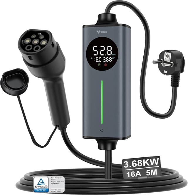 Imagen de GONEO Typ 2 Ladekabel Schuko 3,68 kW en OfertitasTOP