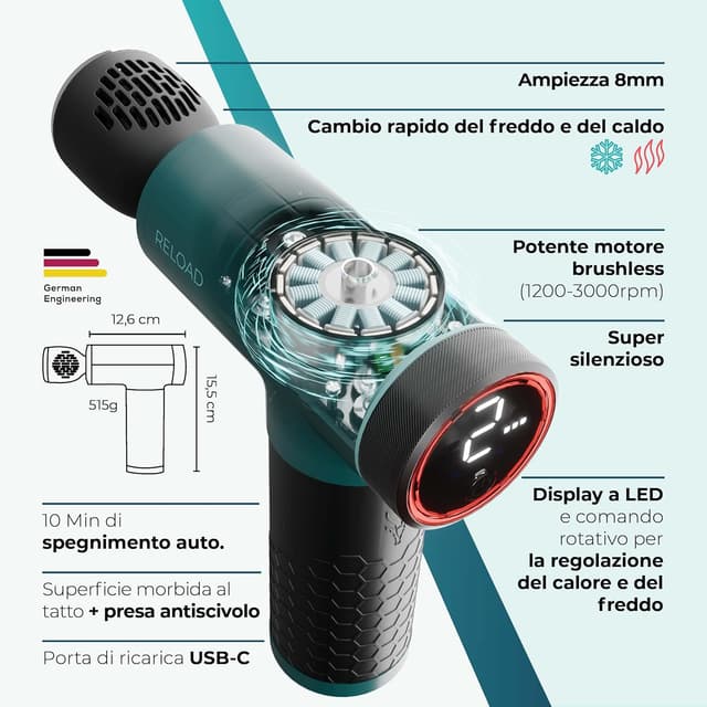 Thumbnail 5 de Antelope by Beurer AMG 194 RELOAD Pistola 3000 RPM