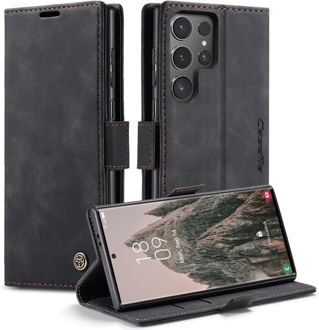 Imagen de Monweicz S24 Ultra Hülle Premium Leder en OfertitasTOP