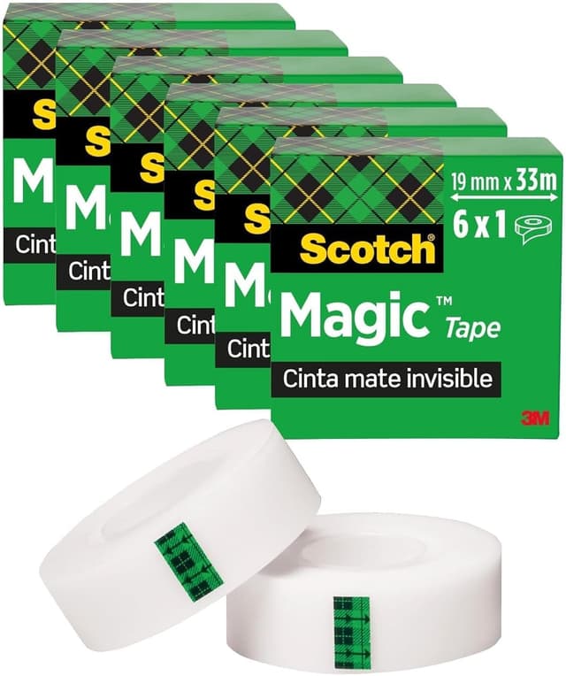 Imagen de Scotch Magic Cinta Adhesiva 19 mm x 33 m en OfertitasTOP