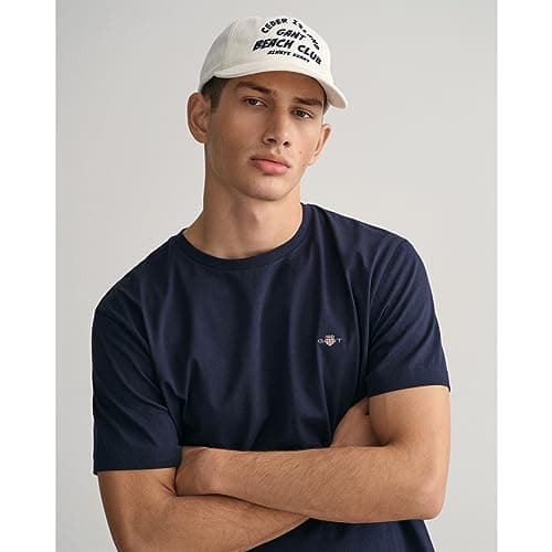 Detalle 2 de GANT Hombre Camiseta Escudo Evening Blue L