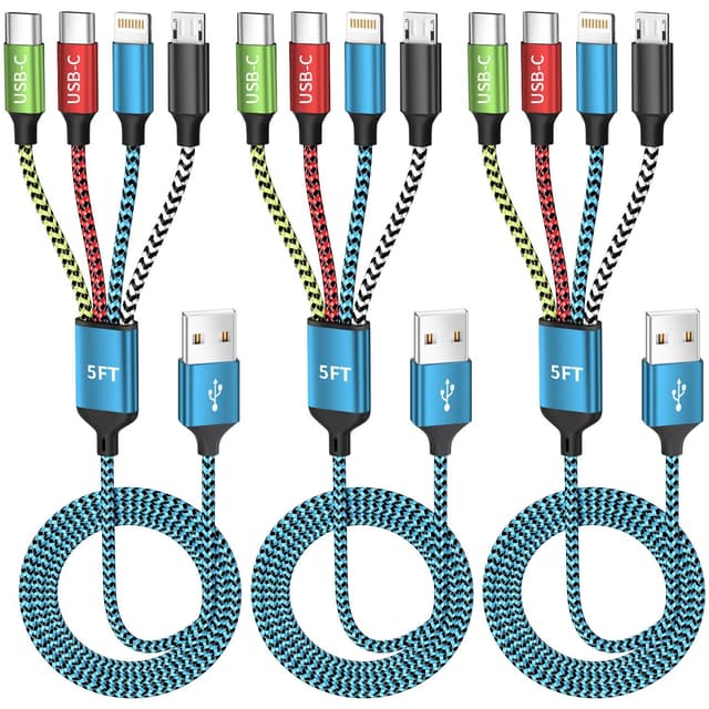 Thumbnail 6 de Travel Essentials Dual Type-C 5ft Charging Cable