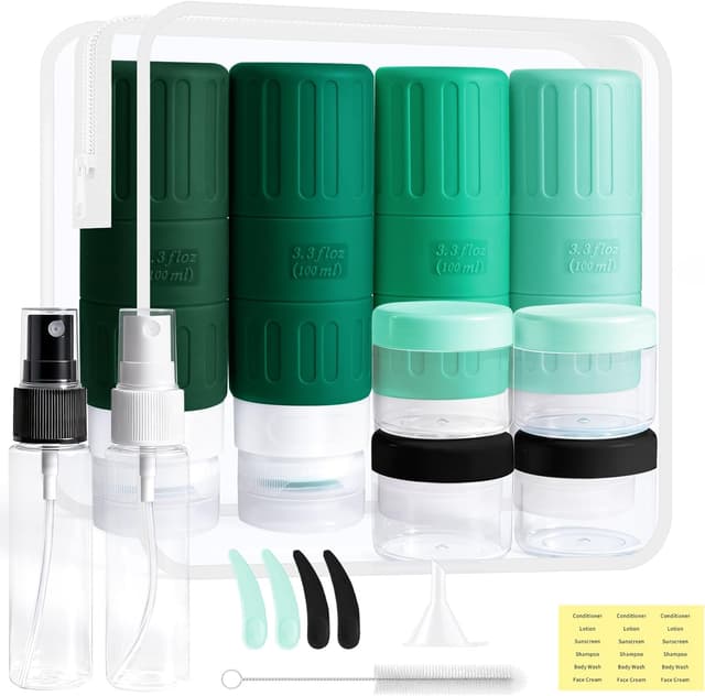 Imagen de Yiorxu 18 Pack Travel Bottles for Toiletries en OfertitasTOP