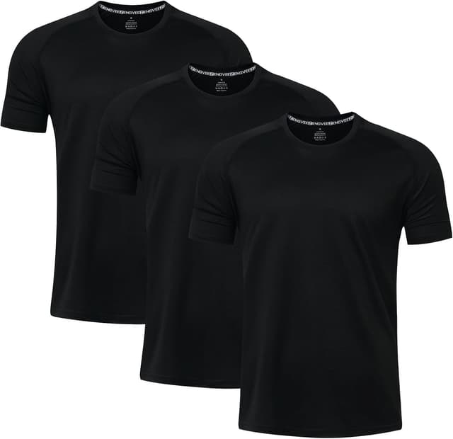 Thumbnail 6 de LUWELL PRO 3 Pack Men’s Quick-Dry Running T-Shirts (Gym & Workout Tops)