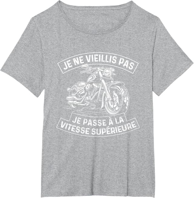 Thumbnail 3 de Je Ne Vieillis Pas T‑Shirt Motard Moto