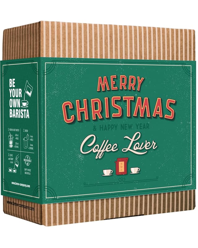 Detalle de GROWER'S CUP Weihnachts-Geschenkset mit 5 Coffee Brewers – Gourmet-Kaffee aus aller Welt