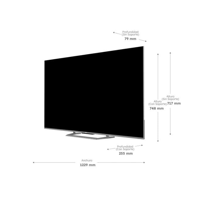 Detalle de Haier TV MiniLED 55" 4K UHD H55M90EUX con Google TV y Dolby Vision (reacondicionado Grado A)