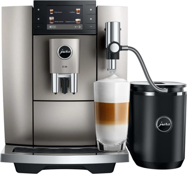 Thumbnail 14 de Jura E8 Midnight Silver Hot Brew