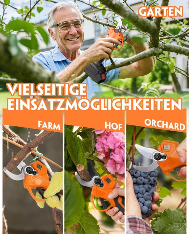 Thumbnail 4 de Akku Astschere Makita 18V 30mm Schnittkraft