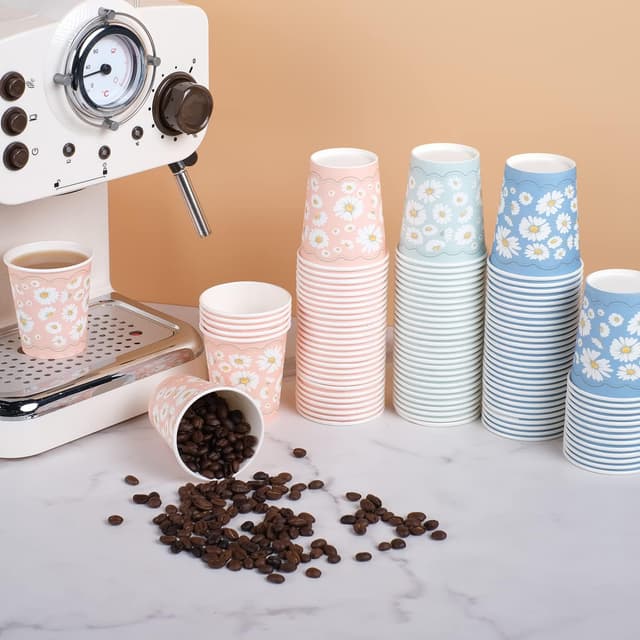 Thumbnail 4 de Lamosi 3 oz Paper Cups 300 Pack 🥤