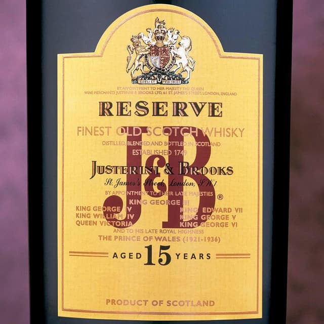 Thumbnail 2 de J&B Reserve 15 Años 🥃 Whisky Escocés Blended 700 ml
