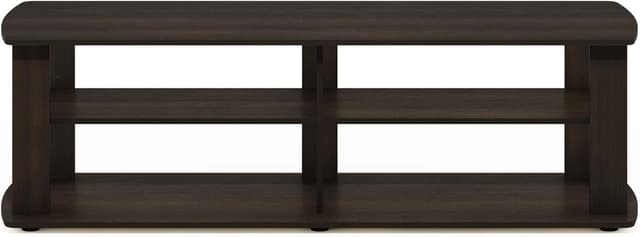 Detalle 2 de Furinno Soporte de TV Nogal Marrón Oscuro 📺 43.3"