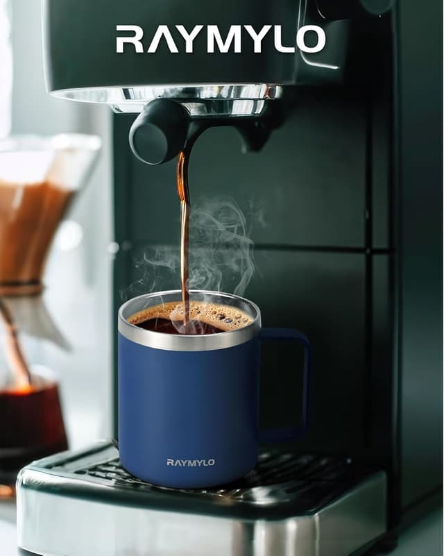 Thumbnail 6 de RAYMYLO Insulated Coffee Mug 12 oz ⌛️📘
