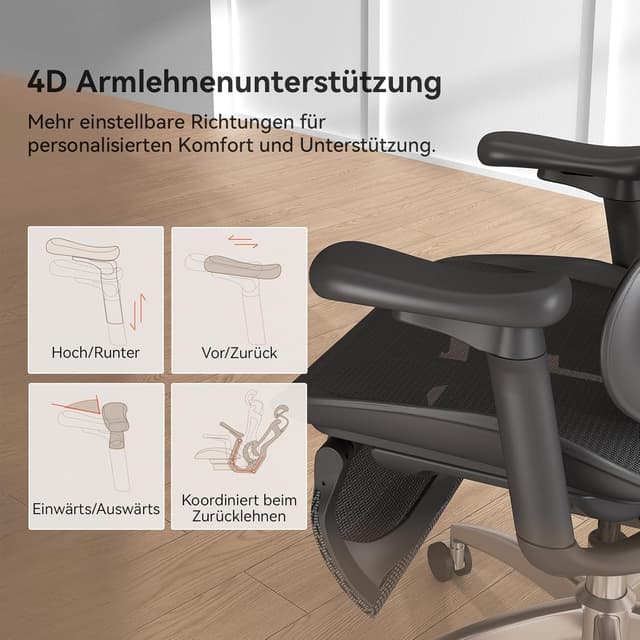 Thumbnail 6 de SIHOO Doro C300 Ergonomischer Bürostuhl