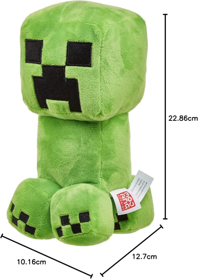 Thumbnail 6 de Minecraft plush toy Creeper, 8 inch