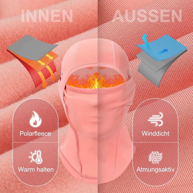 Thumbnail 1 de Tavaler Sturmhaube Kinder 44-55 cm