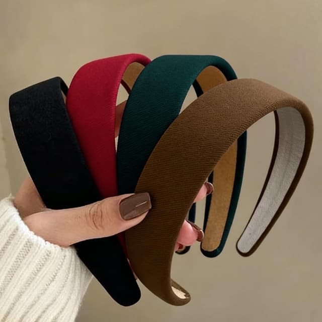 Thumbnail 6 de Huachi Headbands 1 inch Wide Non Slip Headband for Women 🎀