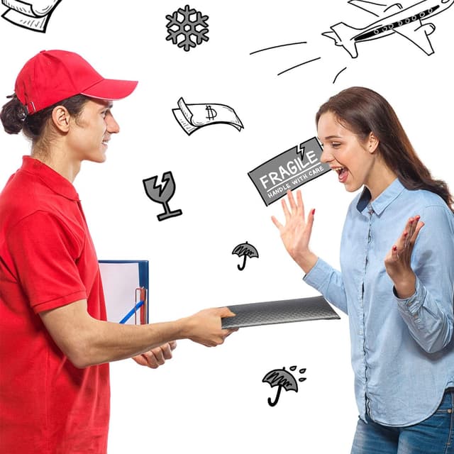 Thumbnail 4 de Switory 50pcs A5 Padded Bubble Mailers 15.3cm