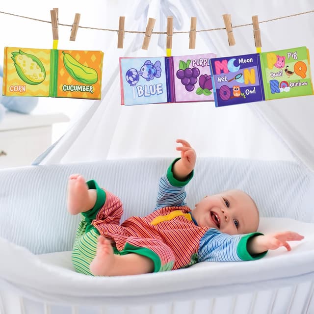 Thumbnail 5 de JOYIN 12-Piece Bath Books for Baby (Waterproof)