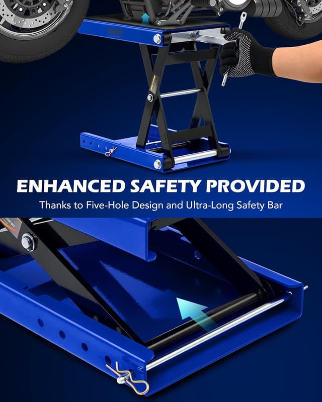 Thumbnail 4 de Orion Motor Tech Motorcycle Lift 1100 lb 🏍