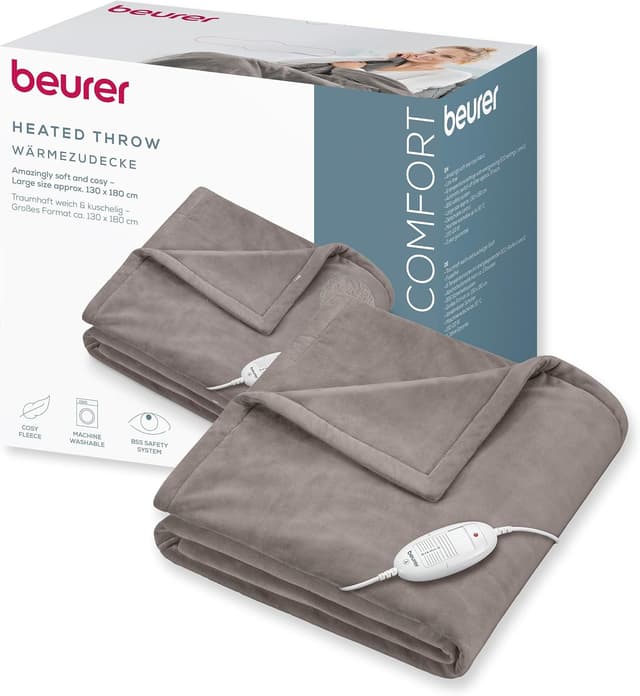 Imagen de Beurer HD 75 Cozy couverture chauffante 180 x 130 cm en OfertitasTOP