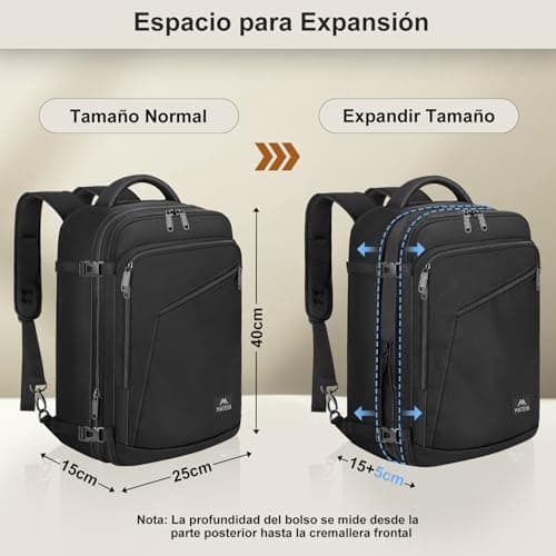 Thumbnail 2 de MATEIN Mochila Viaje Cabina 40x20x25