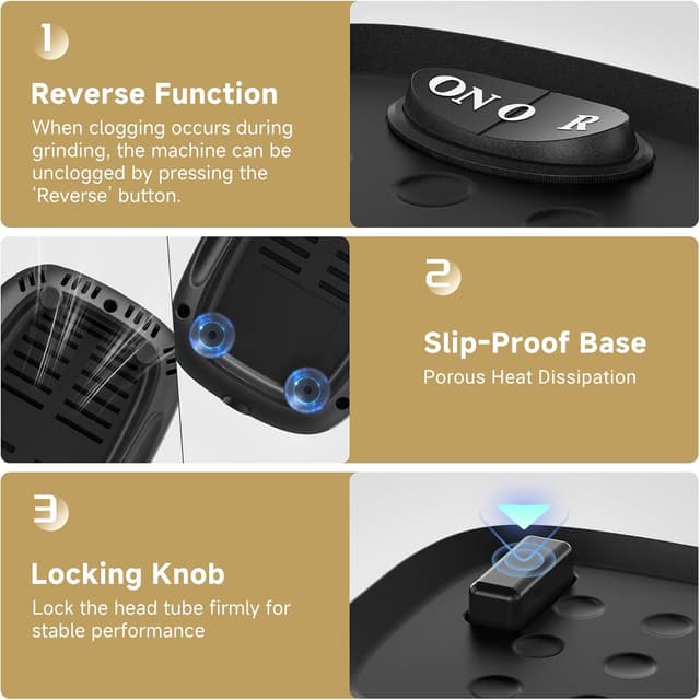 Detalle 2 de AAOBOSI Meat Grinder 2800W Electric