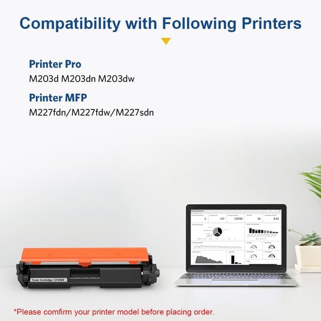 Detalle 2 de SMARTOMI 30X CF230X toner cartridges 2-pack đź–¨