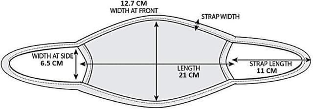 Detalle 2 de Masque tissu réutilisable TOM TAILOR 60 °C