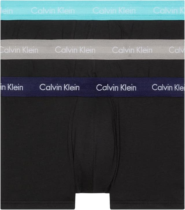 Thumbnail 5 de Calvin Klein Low Rise Trunk 3pk Bóxer Negro para Hombre 🖤