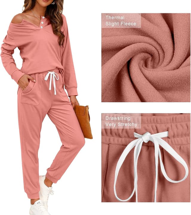 Detalle 2 de WIHOLL Two Piece Lounge Set 90% Polyester