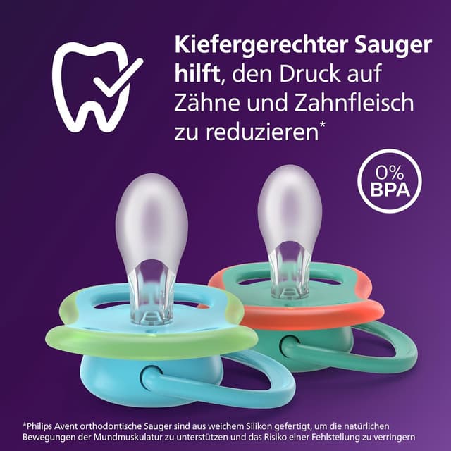 Thumbnail 2 de Philips Avent ultra air SCF087/24 Beruhigungssauger 6–18 Monate