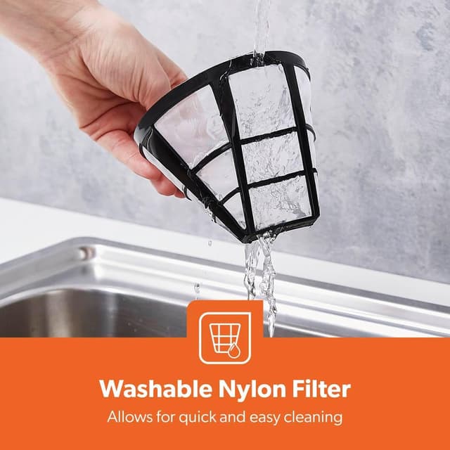 Detalle de GEEPAS 1.5L Filter Coffee Machine, 800W