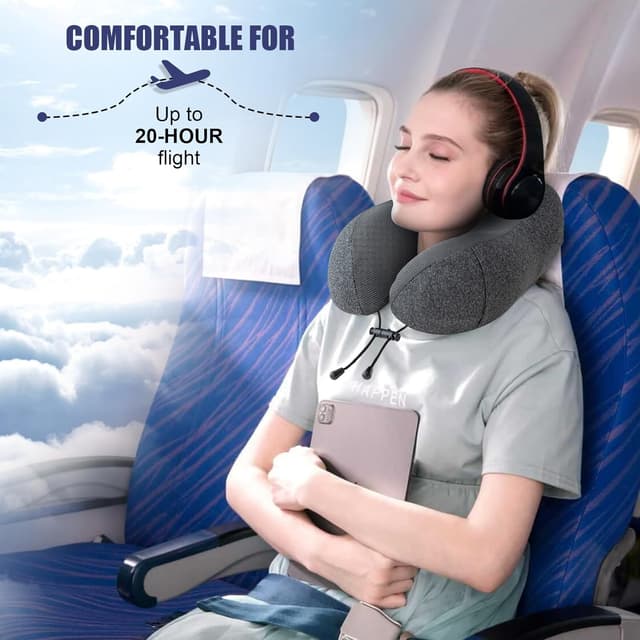 Thumbnail 6 de Jiancrate Travel Pillow Neck Support