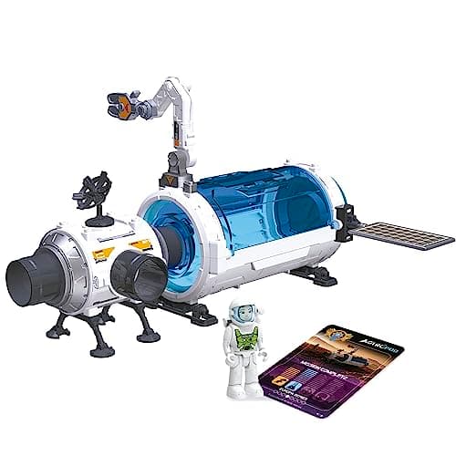 Detalle 2 de Educa 41344 Misión a la Luna, estación modular 31 piezas 🚀