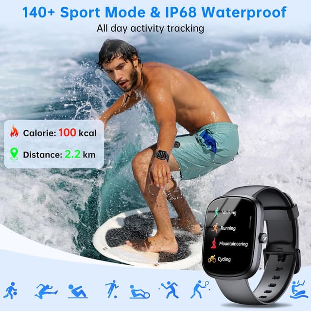 Thumbnail 4 de OUKITEL 1.91" HD Smart Watch