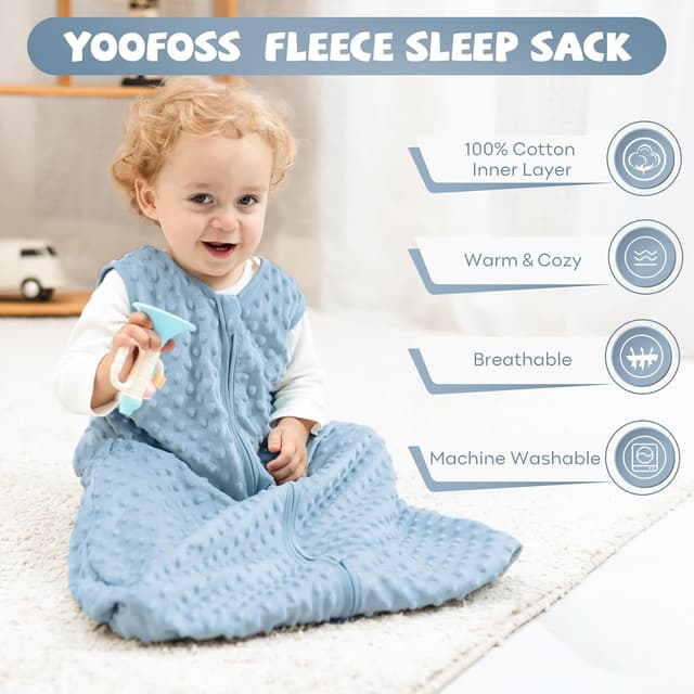 Detalle de Yoofoss Baby Sleeping Bag 1.5 Tog 2 Pack
