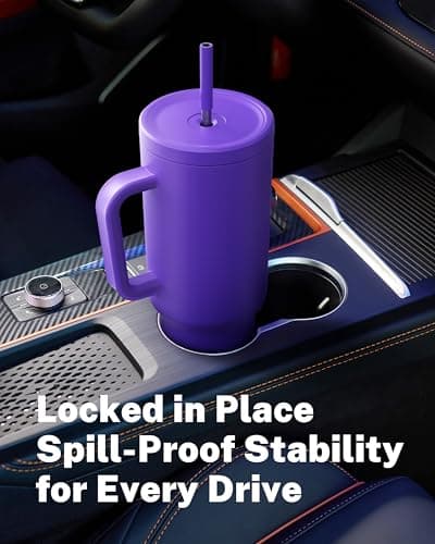 Thumbnail 4 de CCN Taza Térmica 1.2L con Pajita - Morado, Acero Inoxidable