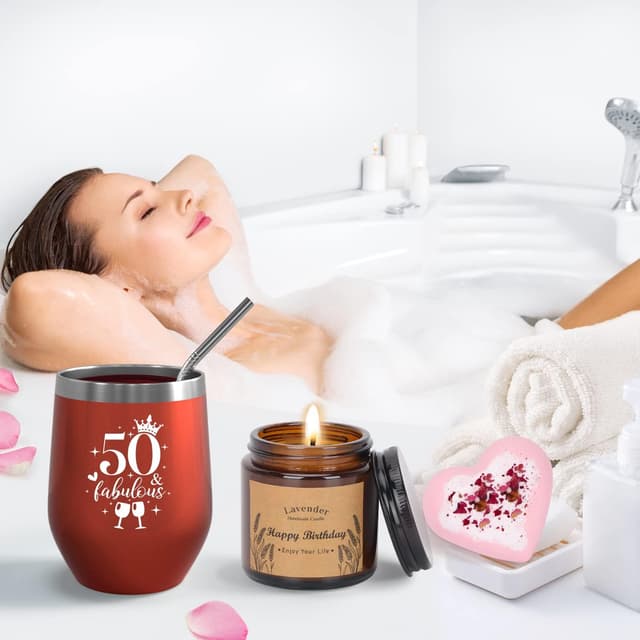 Detalle 2 de 50th birthday hamper gifts for women