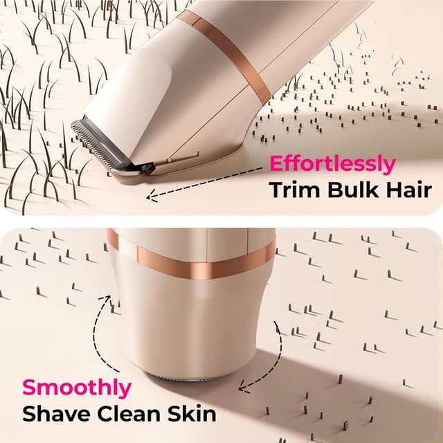 Detalle de Kaphio Bikini Trimmer 2 in 1