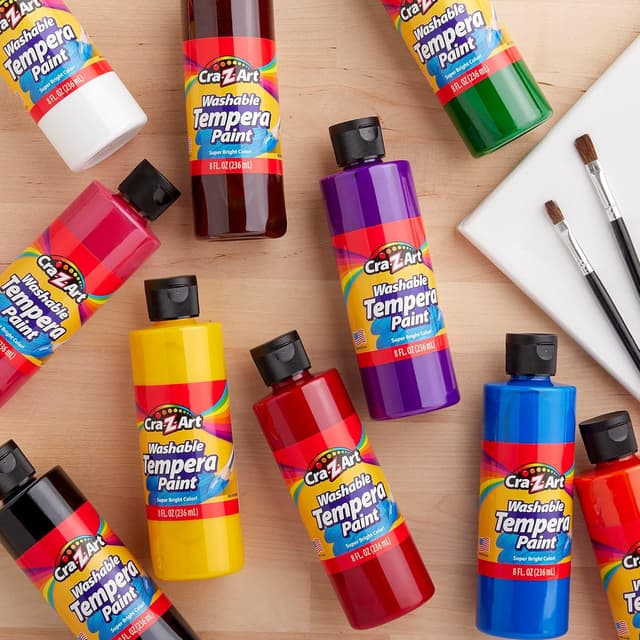 Thumbnail 2 de Cra-Z-Art Washable Tempera Paint 8oz 🎨
